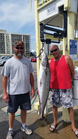 Tuna On the Dock This Morning & A Citation King Mackerel This Afternoon