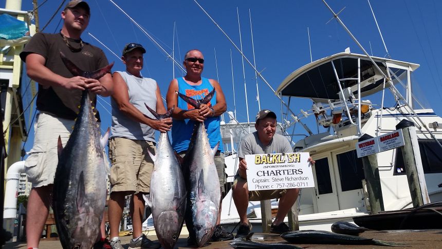 Bluefin Tuna On The Docks & Great Inshore Fishing